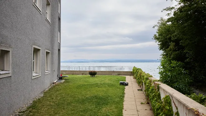 Hier wird die Seewasserfassung errichtet