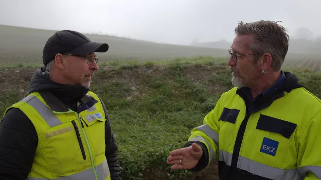 Franc Schneider und Martin Keller im Gespräch