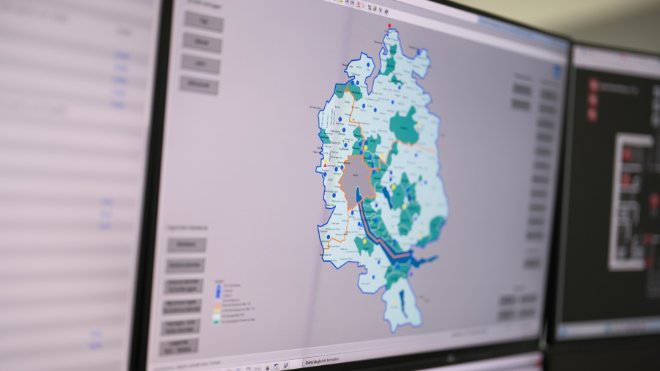Die Karte des Kantons Zürich im Überblick