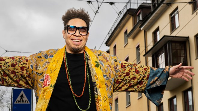 Marc Sway an der Langstrasse