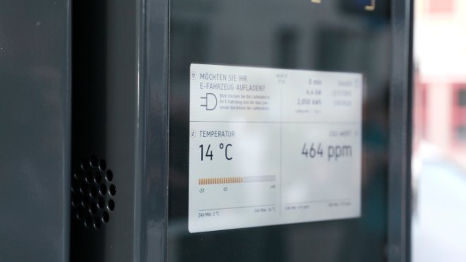 Der Smart City Tower sammelt Umweltdaten zu Temperatur, Luftfeuchtigkeit, Lärm und Feinstaub. (Quelle: smart-city-waedenswil.ch)