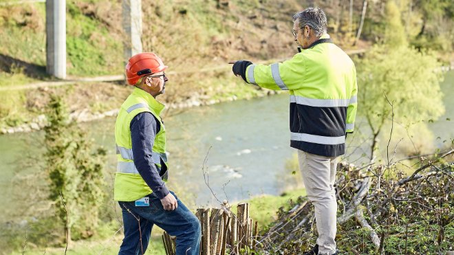 Franc Schneider und Martin Keller im Gespräch