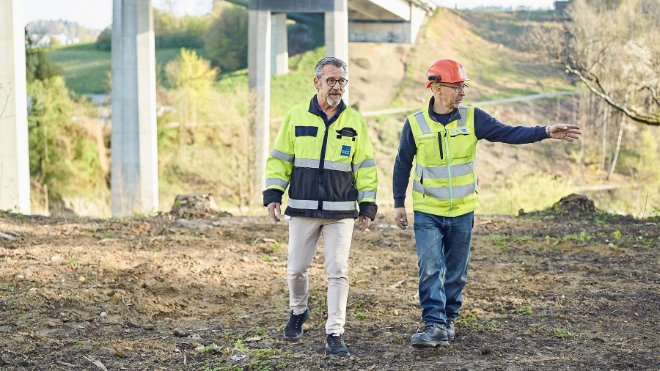 Franc Schneider und Martin Keller im Gespräch