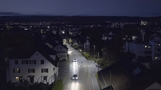 Das verkehrsbeobachtende Licht hat EKZ zusammen mit dem Beleuchtungsunternehmen Schréder entwickelt.