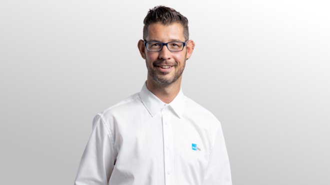Daniel Müller ist für die Berufsbildung bei EKZ verantworltich