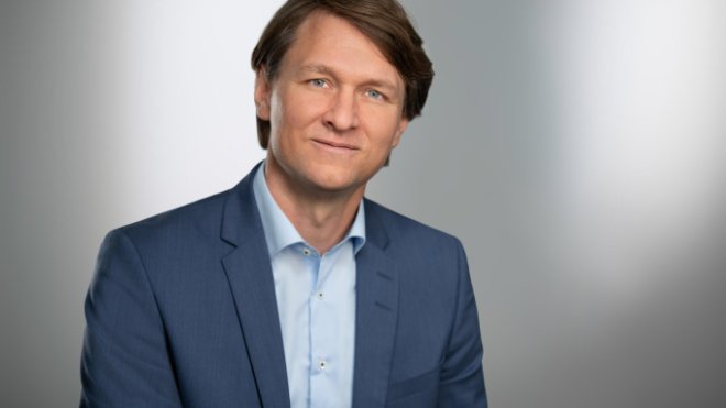 Foto zeigt Tobias Keel, Leiter New Business bei EKZ