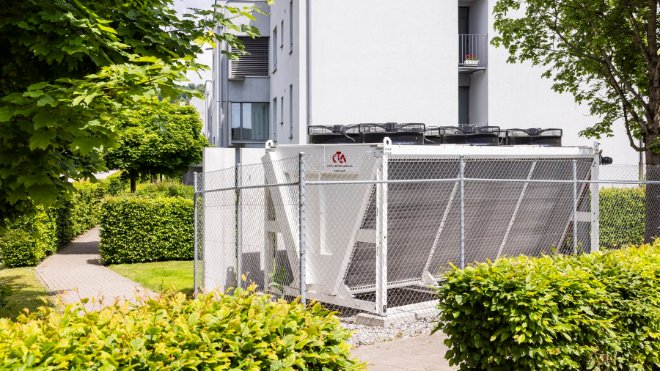 Rückläufer der Luft-Wasser-Wärmepumpe