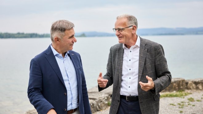 Tindaro Milone und Ueli Oswald