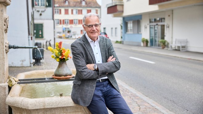 Gemeindepräsident Ueli Oswald
