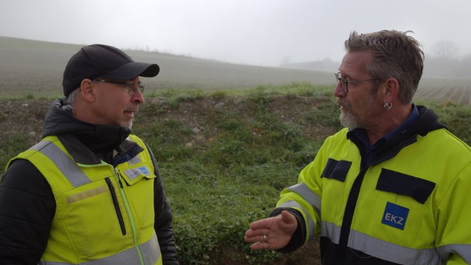 Franc Schneider und Martin Keller im Gespräch