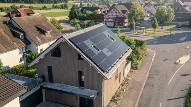 Solaranlage in Zürich