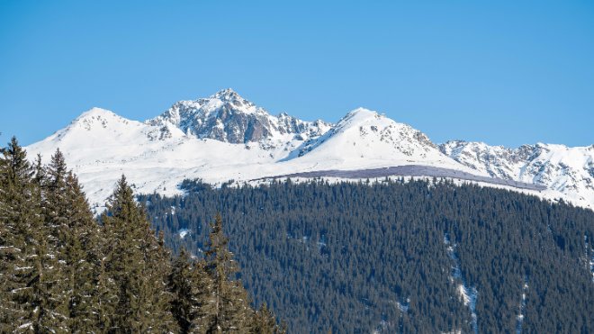 Visualisierung Madrisa Solar im Winter.