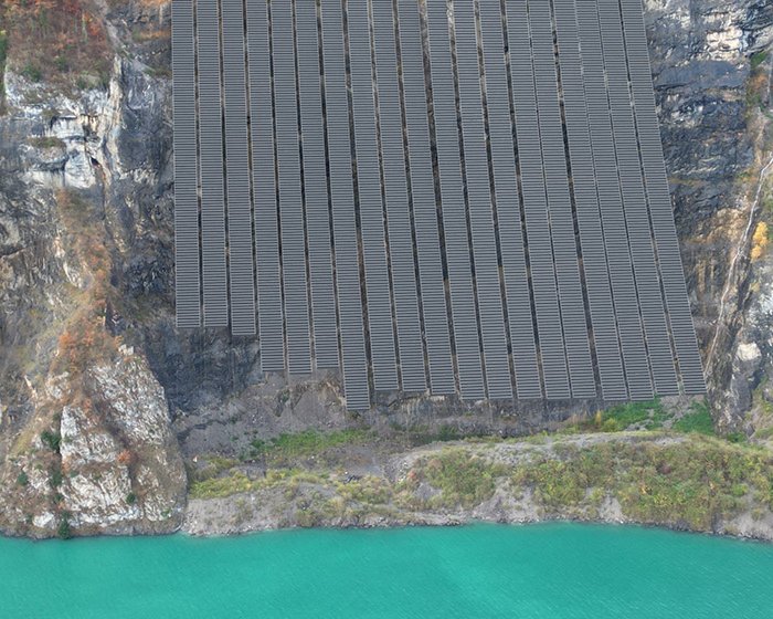 Felsenstrom - innovatives Solarprojekt am Walensee