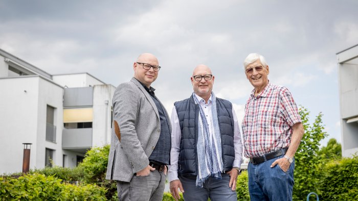 Sorglose Energielösung für drei Mehrfamilienhäuser