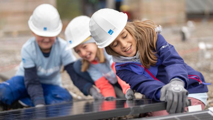 Solaranlage macht Schule