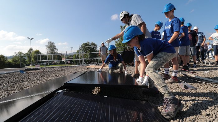 Solaranlage macht Schule