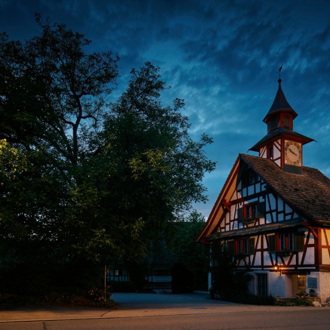Aescher Türmlihaus in perfektem Licht