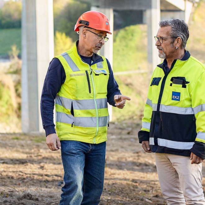 Unter Strom an der A4