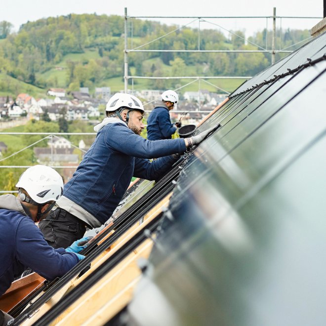 Ästhetische Dacharbeit