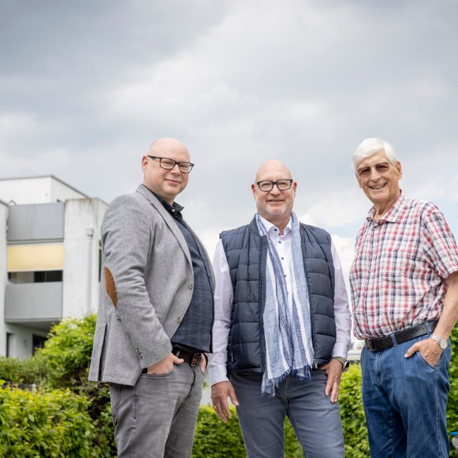 Sorglose Energielösung für drei Mehrfamilienhäuser